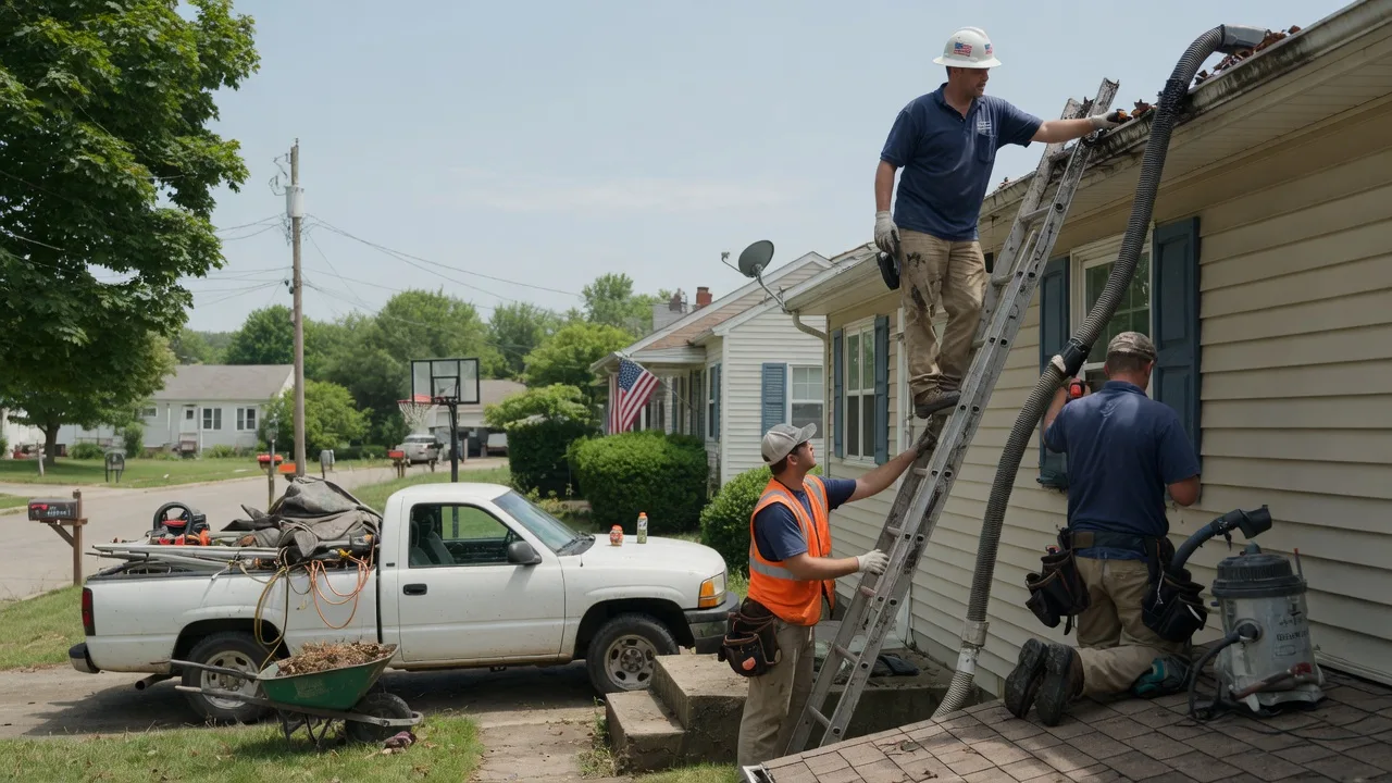 Gutter Installation in Elmer, LA near me